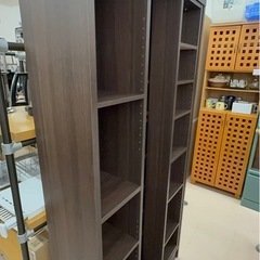 美原店　スライド式本棚　ニトリ　エヴィータ　90 シングル　本棚　収納の画像