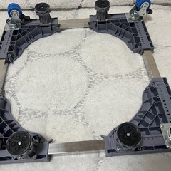 洗濯機　かさ上げ台　キャスター付きの画像