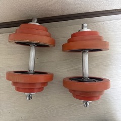 可変式ダンベル20kg×2の画像