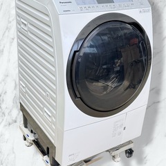 ドラム式電気洗濯乾燥機【パナソニック/NA-VX800AL /2020年製】の画像