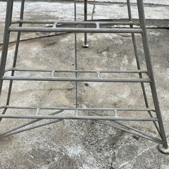 【福岡県筑後市にて引取り限定】オールアルミ三脚脚立　11段の画像