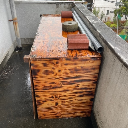 野外物置き