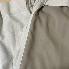 ニトリ　遮光カーテンの画像