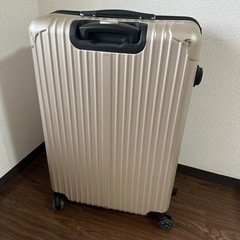 スーツケース　Lサイズ　シャンパンゴールドの画像