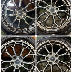 215/50R17🌈ピレリスタッドレス+LMスポーツアルミ🌈デザイン性の良いアルミです😊委の画像