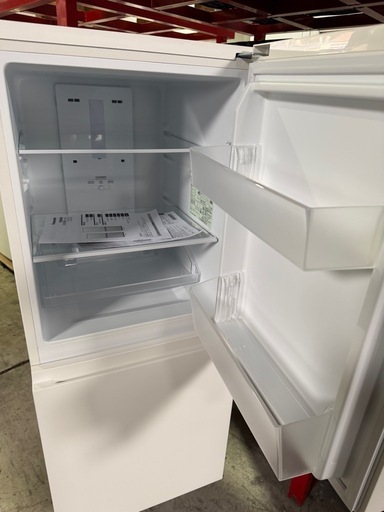 F36【中古】パナソニック冷蔵庫 156L 2024年 NR-B16C1 Amazon | パナソニック 冷蔵庫 幅49.7cm 156L 右開き NR-B16C1-W