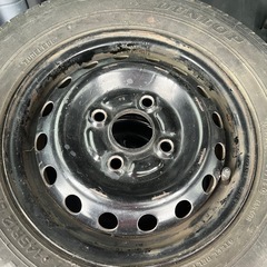 軽トラ　12インチ　タイヤホイール　4本の画像