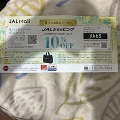 JAL株主優待券の画像