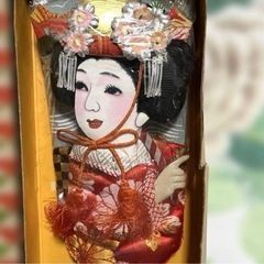昭和レトロ　伝統的な羽子板の画像