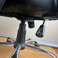 オフィスチェア リクライニングチェア 椅子 書斎 ブラック  の画像