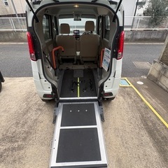 H26 スペーシア 車椅子移動車Gリヤシート無の画像
