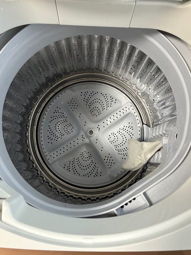 受付終了【5年使用】洗濯機SHARP ES-T713未使用風呂水ポンプつき