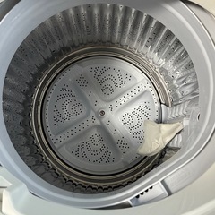 【洗濯機】SHARP ES-T713〈5年使用〉未使用風呂水ポンプつきの画像