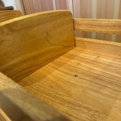 本棚　キッズ　キャリー付き　やまとや　大和屋　天然木
の画像