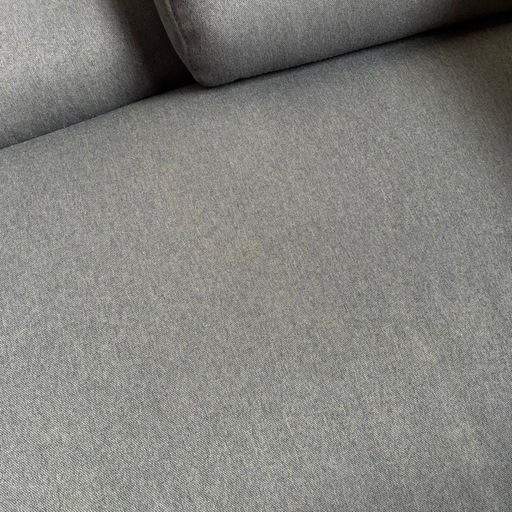 ニトリ カウチソファ LA 2P SOFA STRIFY GY グレー系 布地 札幌市白石区 モノリス B150