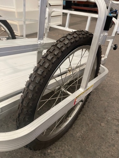 オールアルミ製　折り畳み　リヤカー