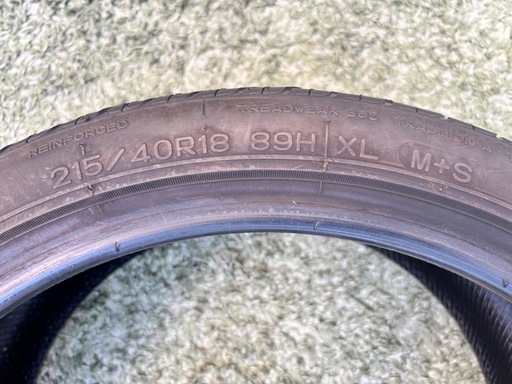 ナンカン NOBLE SPORT NS-20 215/40R18 タイヤ2本セット24年度