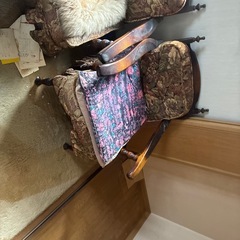 アンティークソファ テーブル セットの画像