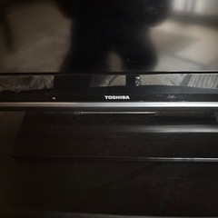 TOSHIBA 液晶カラーテレビ26型　テレビ台付き
の画像