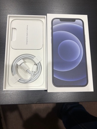 【美品】iPhone12 64GB ブラック 78% SlMフリー