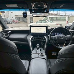 トヨタ ハリアー ハイブリッド 4wd ナビ地デジ バックカメラ Bluetoothミュージック ドライブレコーダー ETC モデリスタフルエアロの画像