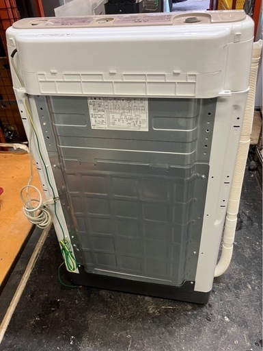 【中古】大阪引取限定　HITACHI 全自動洗濯機 BW-V80C 92L 80kg【KSB1F123】