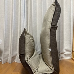 脚・首リクライニングポケットコイル座椅子(BE/BR)の画像