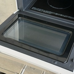 A672◇無印良品◇オーブンレンジ◇フラット◇900W◇2021年製◇18L◇MJ-MWO181Lの画像