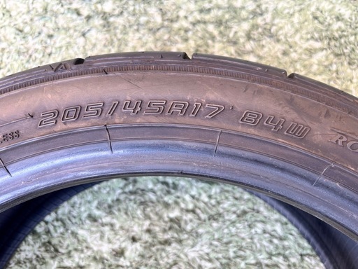 ダンロップ DIREZZA DZ102 1本タイヤ 205/45R17