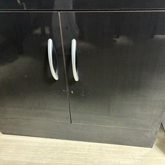 レンジボード　電子レンジ台　食器棚の画像