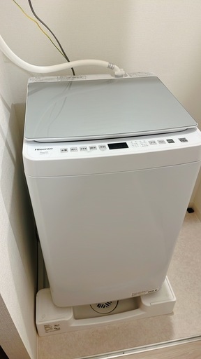 美品(使用回数:3回) 182ℓ冷蔵庫+7㌔洗濯機