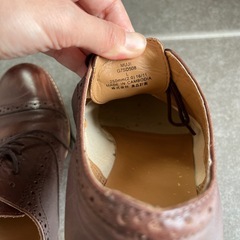 無印良品  ストレートチップシューズの画像