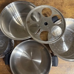 アムウェイ クイーン 鍋セット 2セットまとめての画像