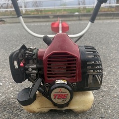 未確認　希少 MITSUBISHI HG カーボン極 TBE27 三菱 軽量型 刈払機 草刈機 草刈り機　刈払い機　SB-27M-K の画像