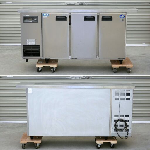 ≪yt2159ジ≫ パナソニック 業務用コールドテーブル冷凍冷蔵庫 SUR-UT-1541C 延長天板 幅166cm 2020年製造 AC100V 簡易冷却確認済 中古厨房機器/宮城県仙台市 71102-05 ≪yt2159ジ≫ パナソニック 業務用コールドテーブル冷凍冷蔵庫 SUR-UT