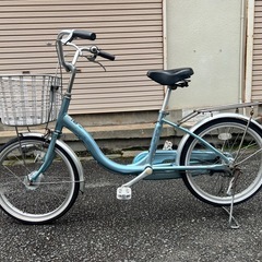 丸石サイクル　　中古自転車　オートライト20インチ　の画像