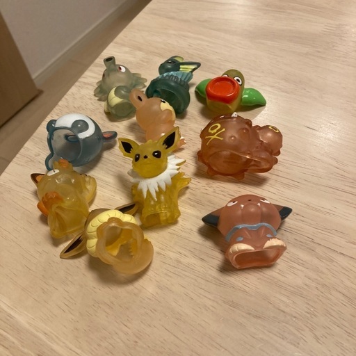 ポケモンクリア指人形