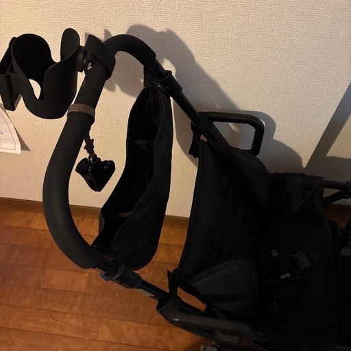 値下げ！◎美品◎　カトージ　限定カラーブラック　2人でゴー　オプション付き