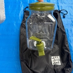 キャンプ　飲み物　サーバー　ドリンクの画像