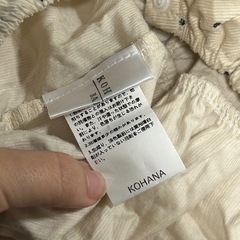 KOHANAドット柄ロンパースの画像
