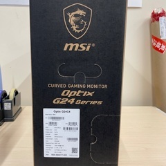 【トレファク足立扇店】未開封 湾曲液晶モニター MSI Optix G24C4の画像