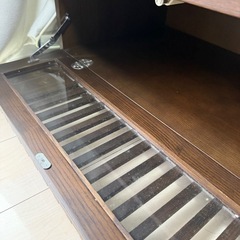 ブラウン　テレビ台の画像