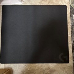 ゲーミング マウスパッド クロス ブラック　マット の画像