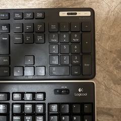 キーボード セット パソコン pc　エレコム ELECOM ロジクール Logicoolの画像