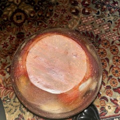 備前焼　壺の画像