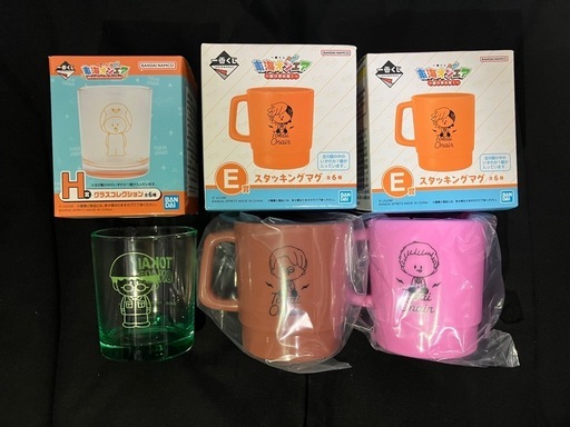 東海オンエアコップセット (YUKI) 六町の食器の中古あげます・譲ります