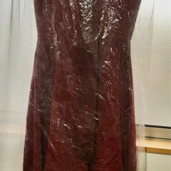 新品未着品　ワインレッド🍷カラードレスの画像