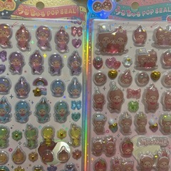 うるちゅるシール  もんちっちの画像