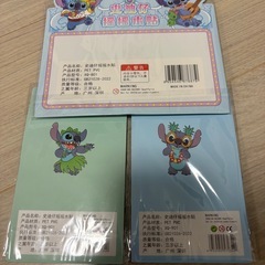 スティッチ ウォーターシール 3枚セットの画像