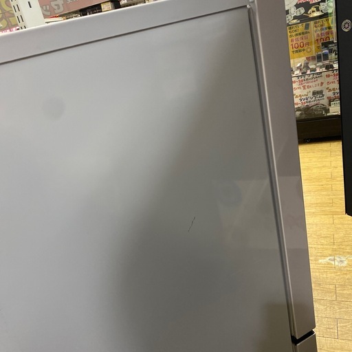 ?新生活?Hisense 150L冷蔵庫 2019年製 HR-D15C ２ドア ホワイト?スタイリッシュ 1人暮らし NO.8554F
